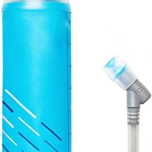 HydraPak UltraFlask Speed (500ml or 600ml) - Collapsible Soft Flask Water Bottle for Hydration Vests and Running Packs with Easy Open Cap